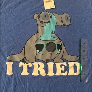 Disney Blue Graphic T-Shirt